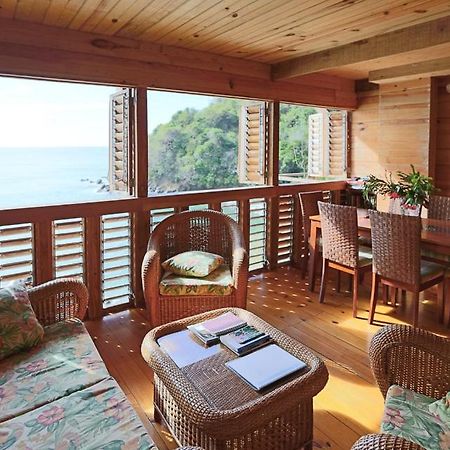 Seascape On Heavenly Bay Apartment Castara Bagian luar foto