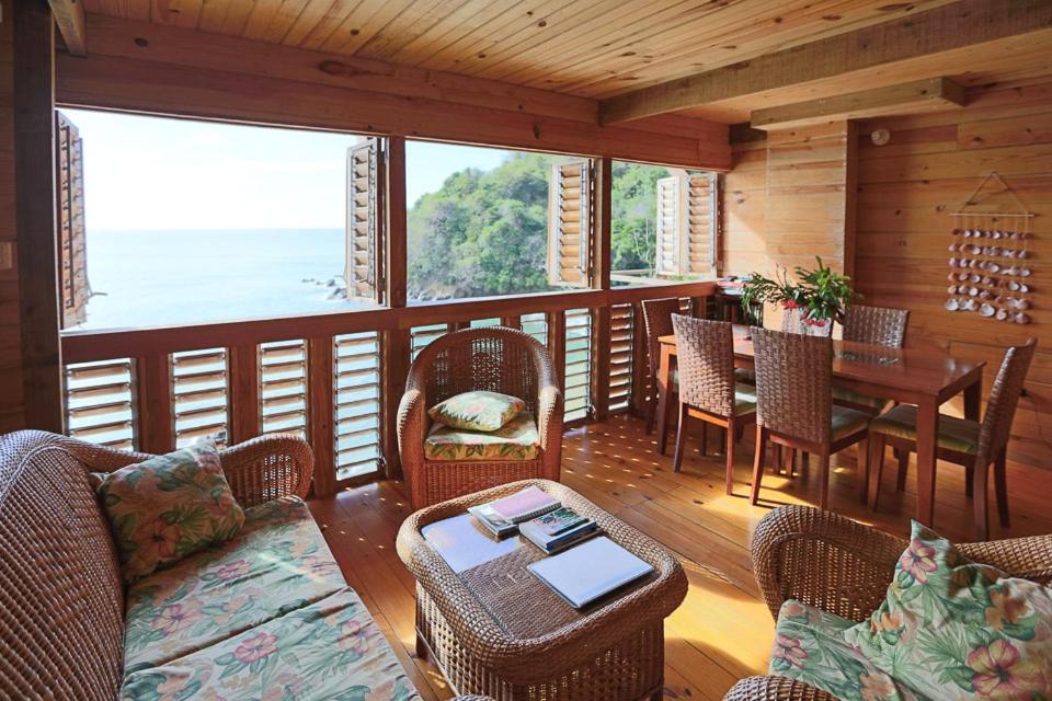 Seascape On Heavenly Bay Apartment Castara Bagian luar foto